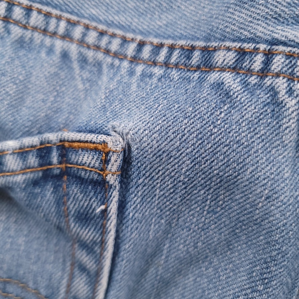 Levi's 505 Regular Fit Jeans Men's‎ 40x30 Blue Straight Leg Denim - Picture 15 of 15